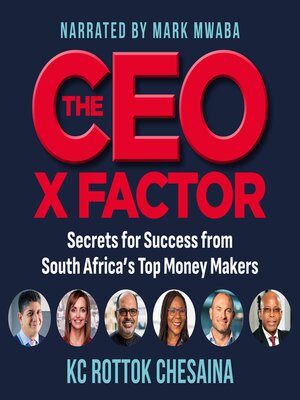 cover image of The CEO X factor